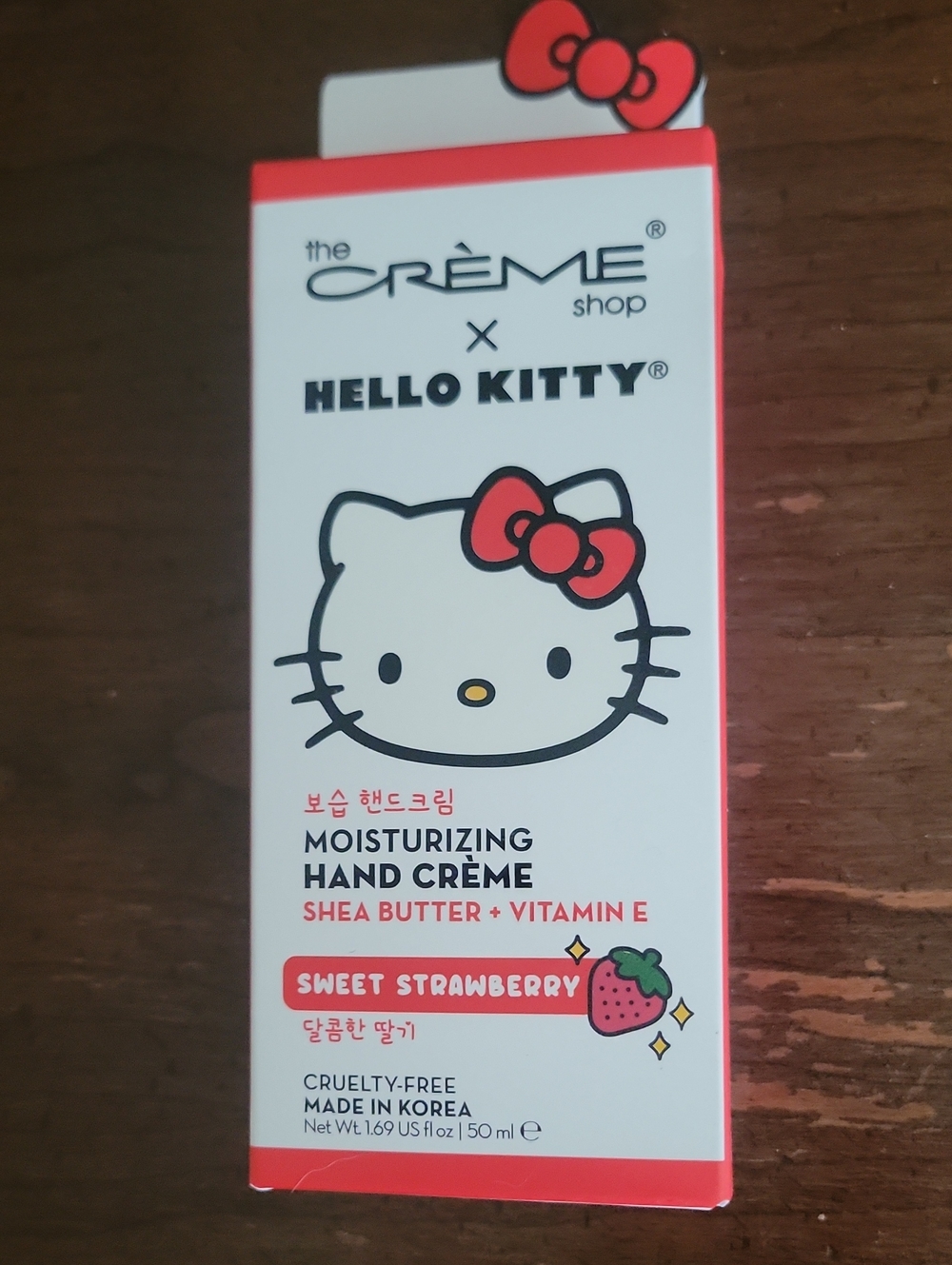 Creme shop moisturizing hand cream sweet strawberry